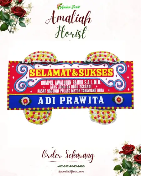 Papan Bunga Ucapan Selamat Tugubandung